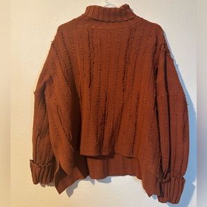 Gilli Orange Turtleneck Sweater